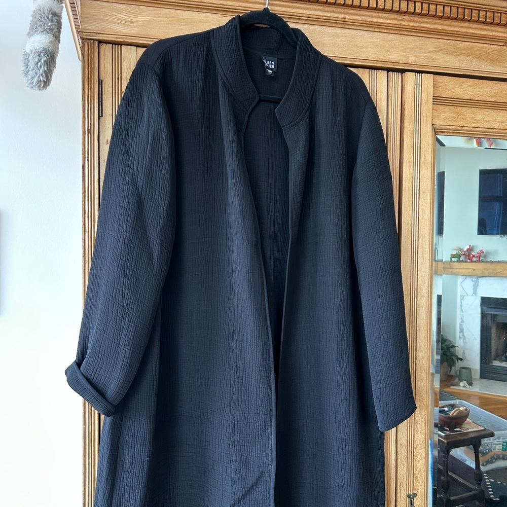 Eileen Fisher Black Women's Blazer Large